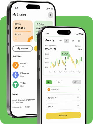 Finora Core trading platform with live market data